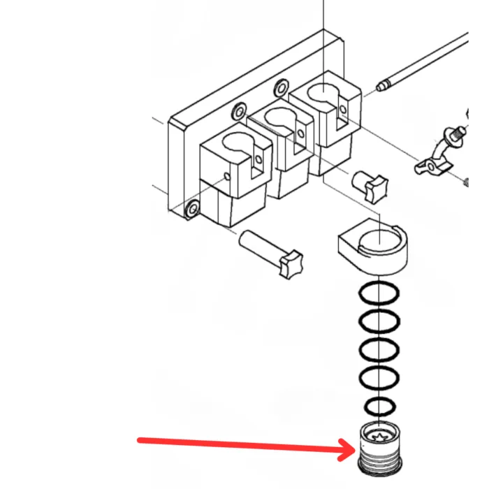 Dystrybutor syropu CARPIGIANI AES 381 - Oryginał - obrazek 2