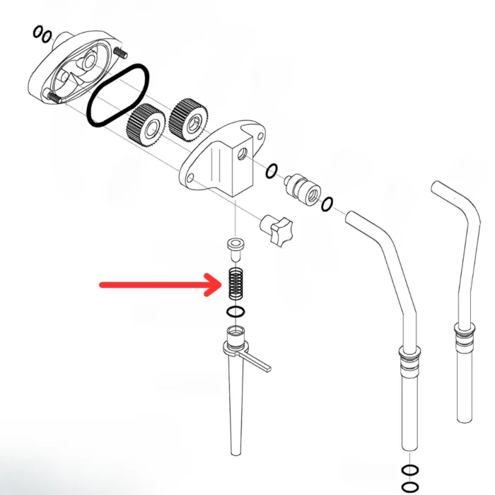 Sprężyna regulatora pompy SOFT - obrazek 2